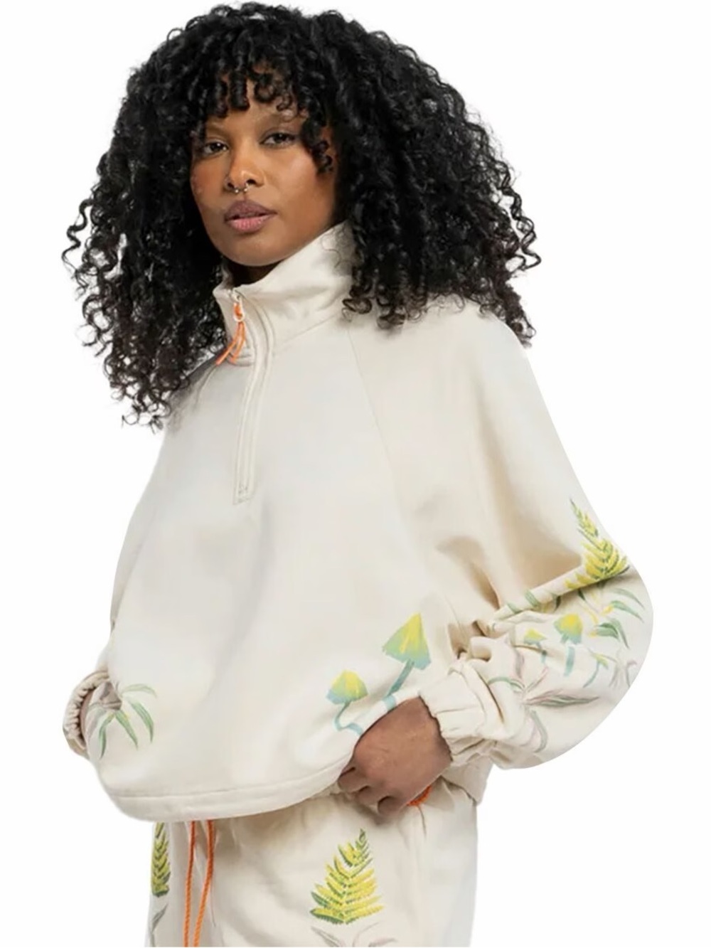 Parks Project x Merrell Shrooms In Bloom 1/4-Zip Fleece Pullover